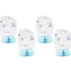 4 Centres de Table - Baby Shower - Renard Bleu