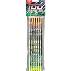 10 chandelles romaines multicolores