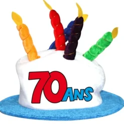Chapeau d'Anniversaire - 70 Ans