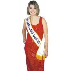Écharpe de Miss pour adulte - Modèle au choix