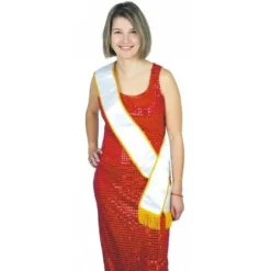 Écharpe de Miss pour adulte - Modèle au choix