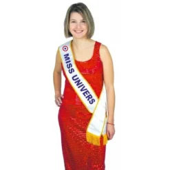 Écharpe de Miss pour adulte - Modèle au choix