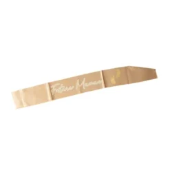 Écharpe pour Gender Reveal en satin - Collection Baby Nude - Modèle au choix