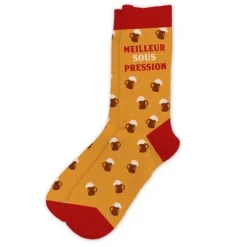 Chaussettes "Meilleur sous pression" - Collection Claquettes Chaussettes