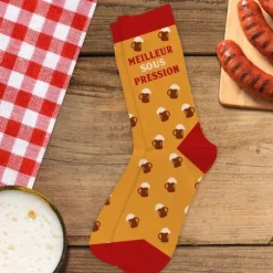 Chaussettes "Meilleur sous pression" - Collection Claquettes Chaussettes