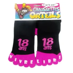 Chaussettes à Orteils 18 ans