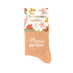 Chaussettes à paillettes - Collection Mamie Chérie - Modèle au choix