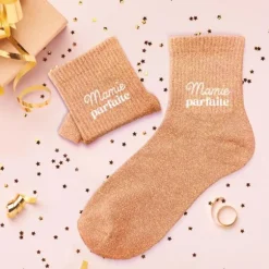 Chaussettes à paillettes - Collection Mamie Chérie - Modèle au choix