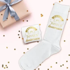 Chaussettes pour femme pour anniversaire - Joyeux Anniversaire