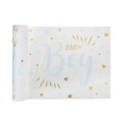 Chemin de table - Baby shower métal - Couleur au choix
