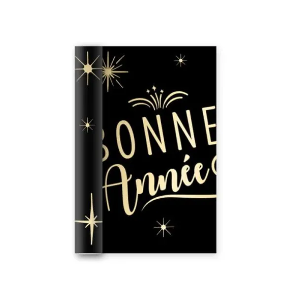 Chemin de table - Bonne Année - 4 M - Couleur au choix