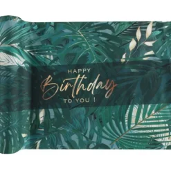 Chemin de table - 28 cm x 3 m - Collection Birthday Jungle