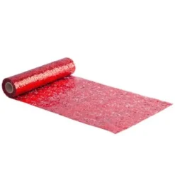 Chemin de Table - Coquettes Paillettes - Rouge