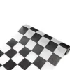 Chemin de table Damier Noir et Blanc