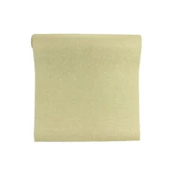 Chemin de Table Effet Métal Pailleté Doré - 28cm x 5m