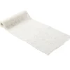 Chemin de table en dentelle - 19 cm x 3 m - Couleur Blanc