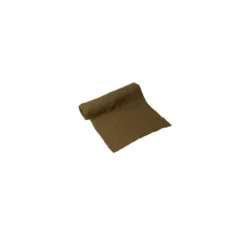Chemin de table en gaze de coton - 30 cm x 3 m - Couleur au choix
