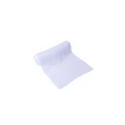 Chemin de table en gaze de coton - 30 cm x 3 m - Couleur au choix