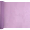 Chemin de table en mousseline - 36 cm x 5 m - Couleur au choix