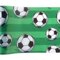 Chemin de table en polyester - 30 cm x 2,5 m - Football