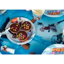 Chemin de table en polyester - 30 cm x 3 m - Naruto Shippuden ®