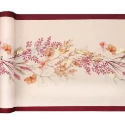 Chemin de table en polyester - 28 cm x 2,5 m - Collection Sienne