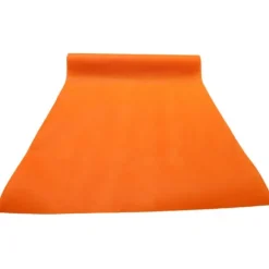 Chemin de table 3 en 1 prédécoupé en spunbond - 40 cm x 4,8 m - Couleur au choix