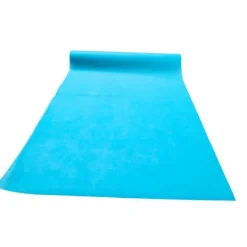 Chemin de table 3 en 1 prédécoupé en spunbond - 40 cm x 4,8 m - Couleur au choix