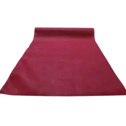 Chemin de table 3 en 1 prédécoupé en spunbond - 40 cm x 4,8 m - Couleur au choix