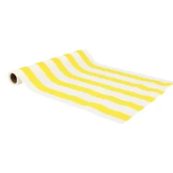 Chemin de table en tissu - 28 cm x 3 m - Collection Mix & Match - Couleur au choix