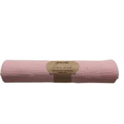 Chemin de table Gaze de Coton - 28 cm x 3 m - Couleur au choix