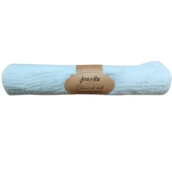 Chemin de table Gaze de Coton - 28 cm x 3 m - Couleur au choix