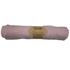 Chemin de table Gaze de Coton - 28 cm x 3 m - Couleur au choix