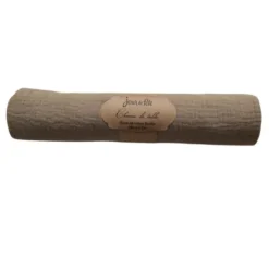 Chemin de table Gaze de Coton - 28 cm x 3 m - Couleur au choix