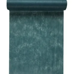 Chemin de Table Intissé Bleu Canard - 30cm x 10m