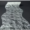 Chemin de Table Intissé 30 cm x 25 M - Argent - Vagues