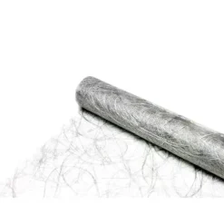 Chemin de Table Intissé 30 cm x 5 M – Argent