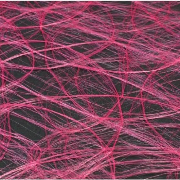 Chemin de Table Intissé 30 cm x 25 M - Fuchsia - Vagues
