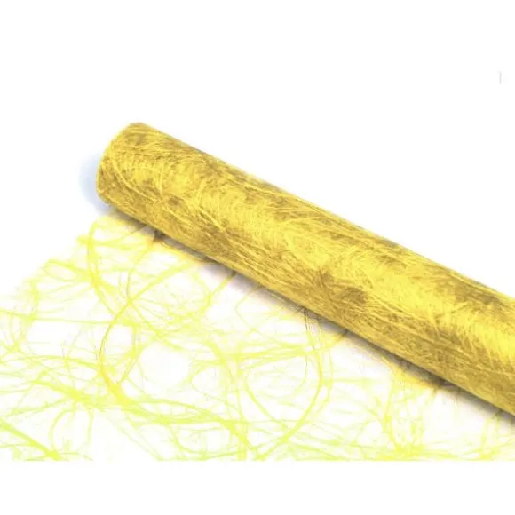 Chemin de Table Intissé 30 cm x 5 M – Jaune