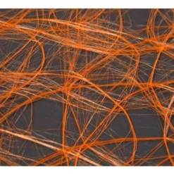 Chemin de Table Intissé 30 cm x 25 M - Orange - Vagues