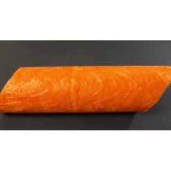 Chemin de Table Intissé 30 cm x 25 M - Orange - Vagues