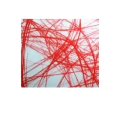 Chemin de Table Intissé 30 cm x 5 M - Rouge