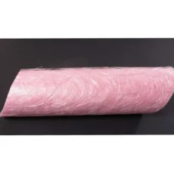 Chemin de Table Intissé 30 cm x 25 M - Rose - Vagues