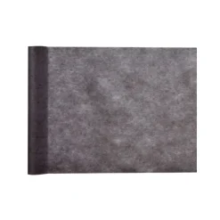 Chemin de Table Intissé Noir - 30cm x 10m