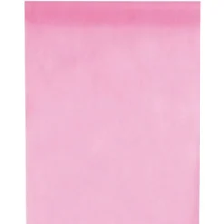 Chemin de Table Intissé Rose - 30cm x 10m