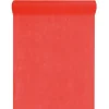 Chemin de Table Intissé Rouge - 30cm x 10m
