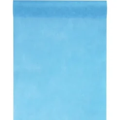 Chemin de Table Intissé Turquoise - 30 cm x 10 m