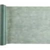 Chemin de Table Intissé Vert Eucalyptus - 30 cm x 10 m