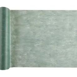 Chemin de Table Intissé Vert Eucalyptus - 30 cm x 10 m