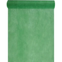 Chemin de Table Intissé Vert Sapin - 30cm x 10m